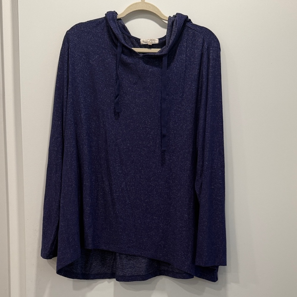 Habitat Deep Blue Hoodie Sweatshirt